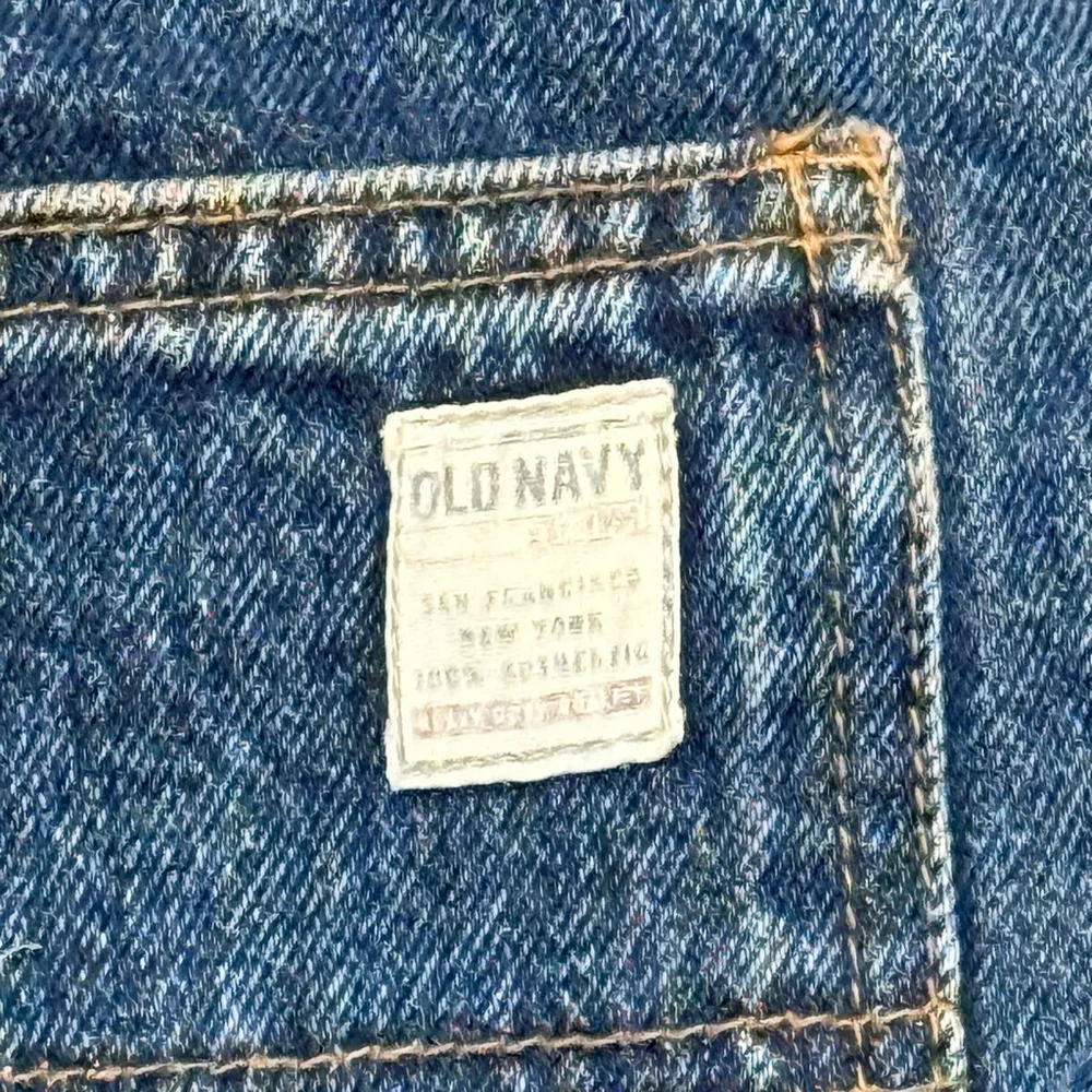 Boys Vintage Old Navy Painter's Jeans Size 8 Blue